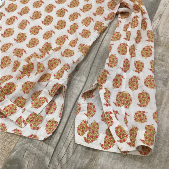 COPY - Tory Burch Tory flower pinwheel tunic sz 6 - Picture 6 of 6